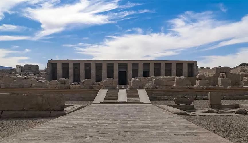 Abydos Temple in Egypt